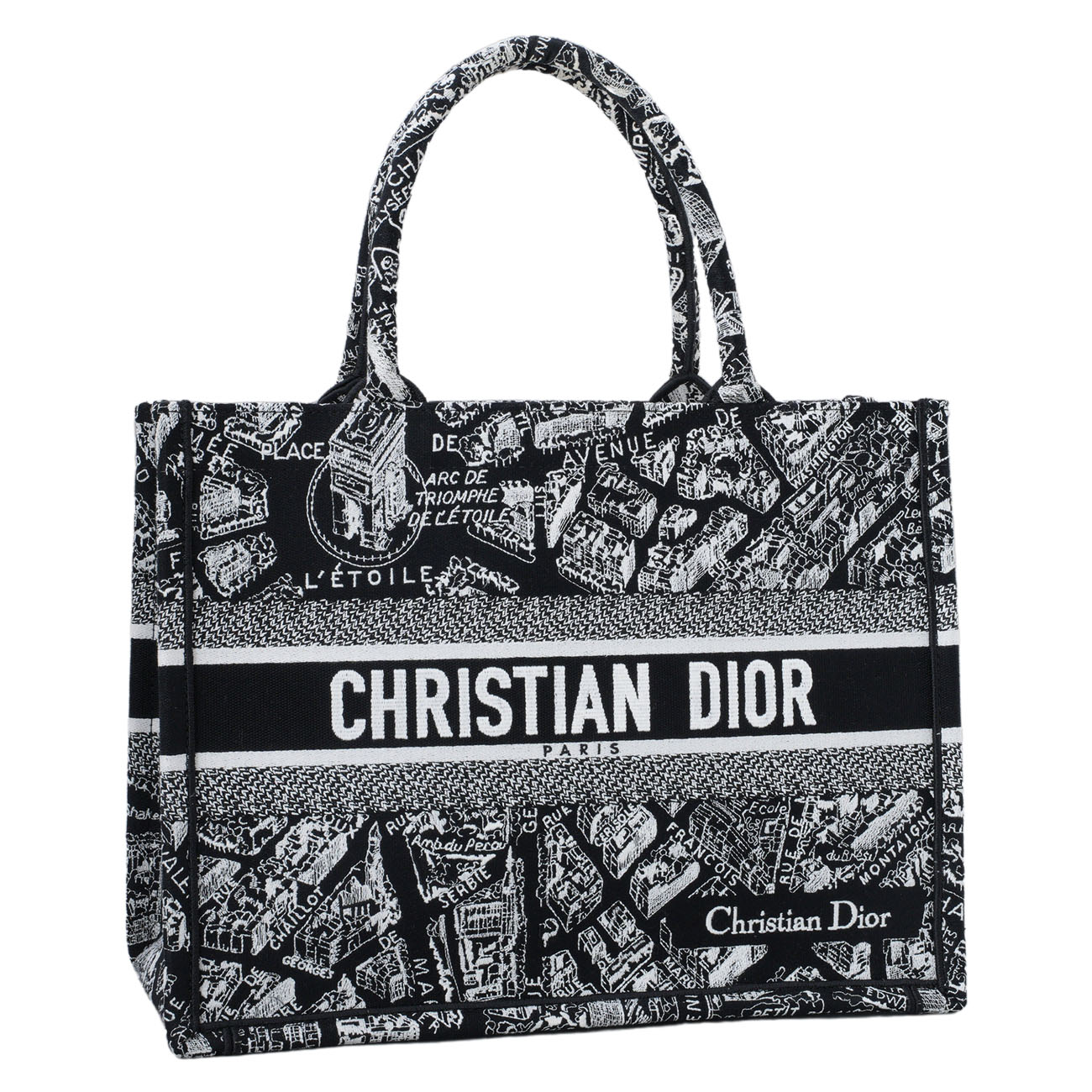 CHRISTIAN DIOR(USED)크리스찬디올 오블리크 북토트 미듐